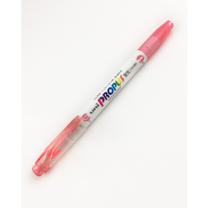 

Uni Propus Window Soft Color Double-Sided Highlighter - 4.0 mm / 0.6 m - Bright Yellow