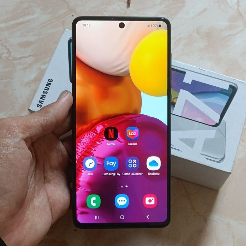 Samsung Galaxy A71 Ram 8/128Gb - Smartphone Bekas Bergaransi