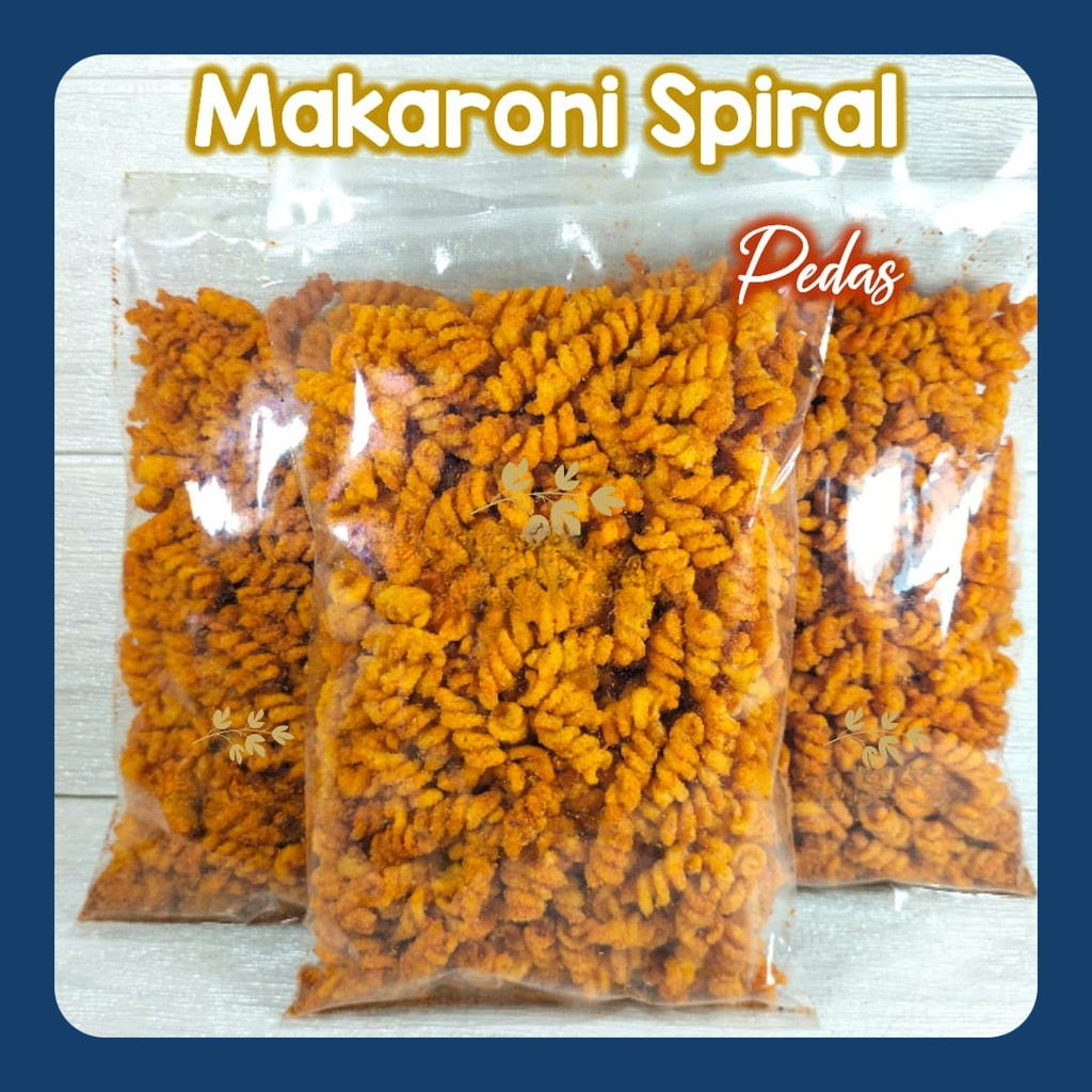 

MAKARONI SPIRAL MACARONI SPIRAL RASA PEDES Berat bersih 250 gr - Pedas