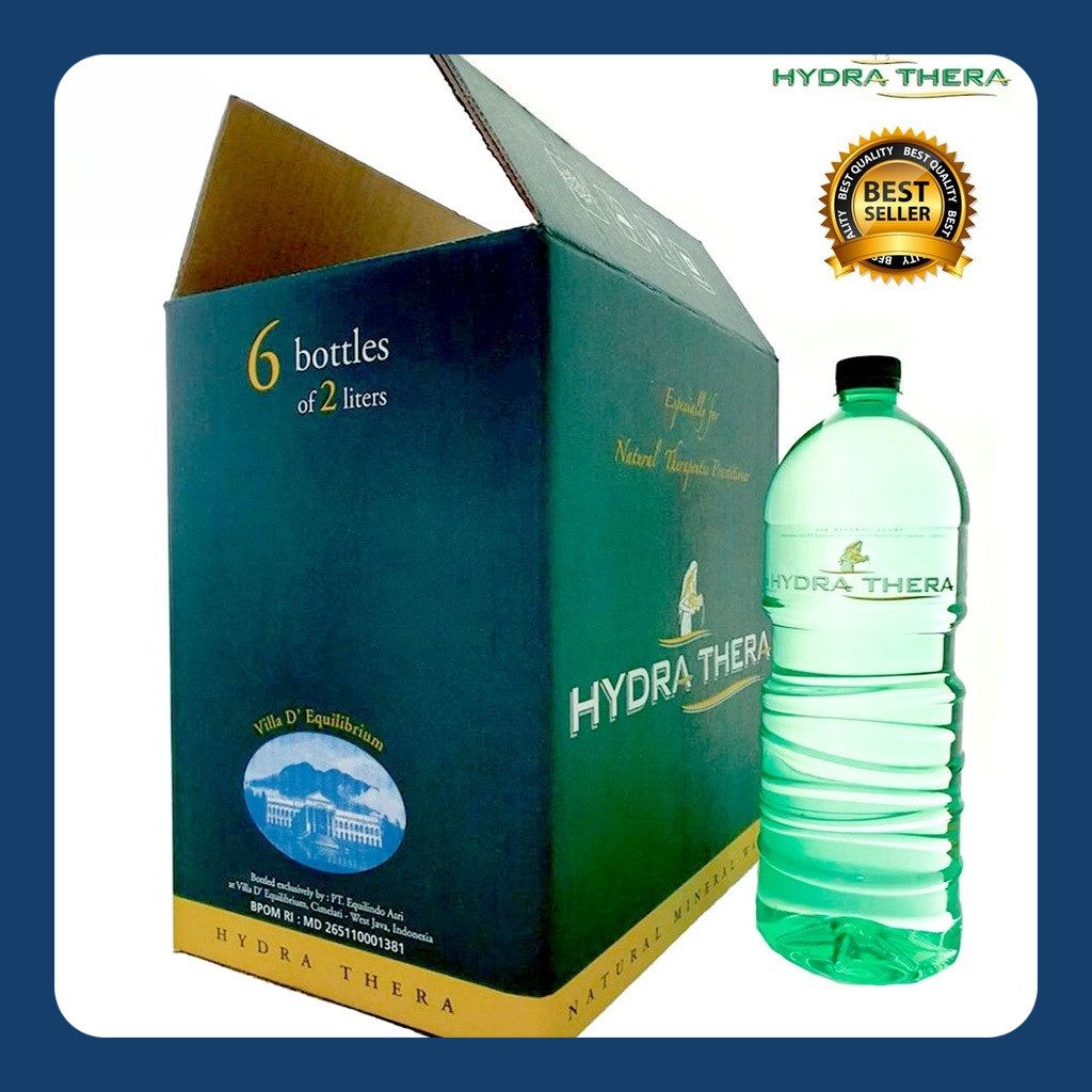 

HYDRA THERA MINERAL WATER / HYDRA THERA MINERAL WATER 2L DUS (6 BOTOL)