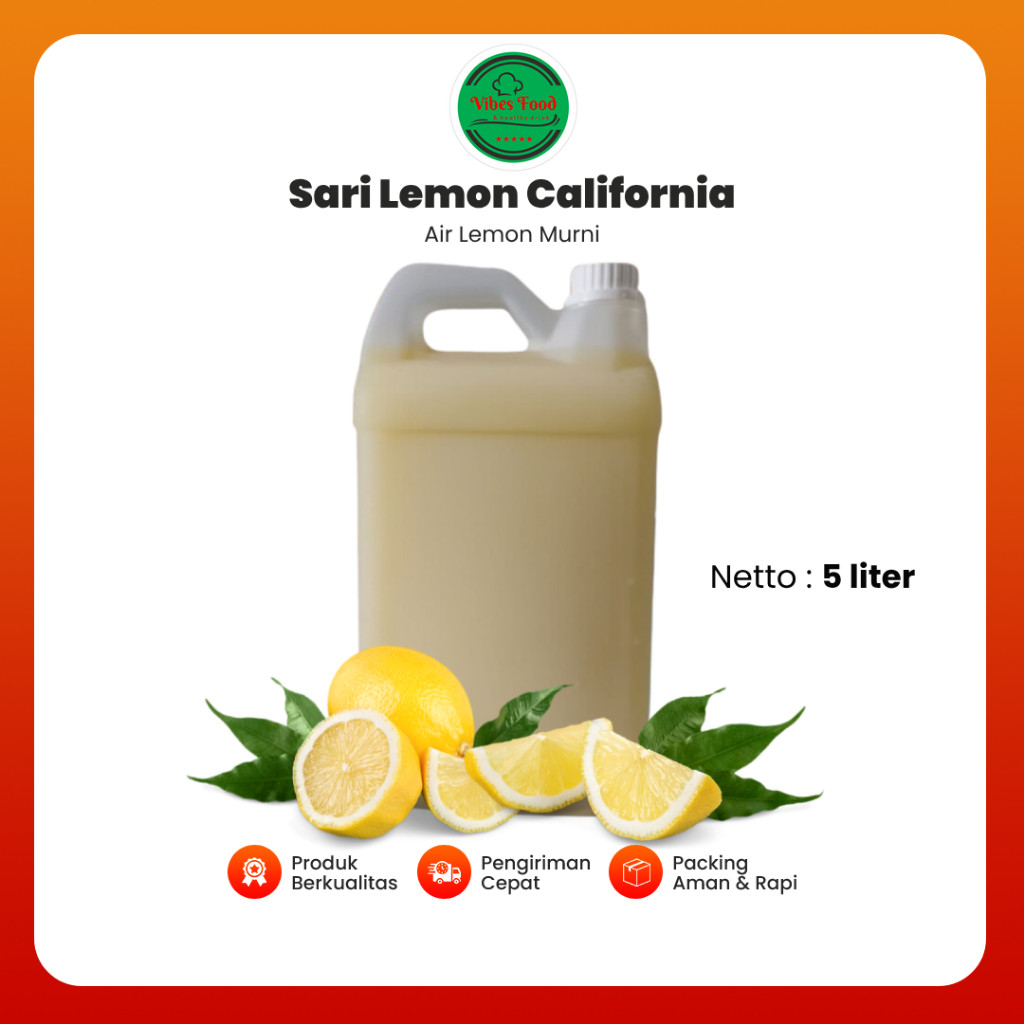 

Sari Lemon Asli / Lemon Murni 5 Liter / Lemon Diet Fresh Tanpa Campuran / Lemon PIRT