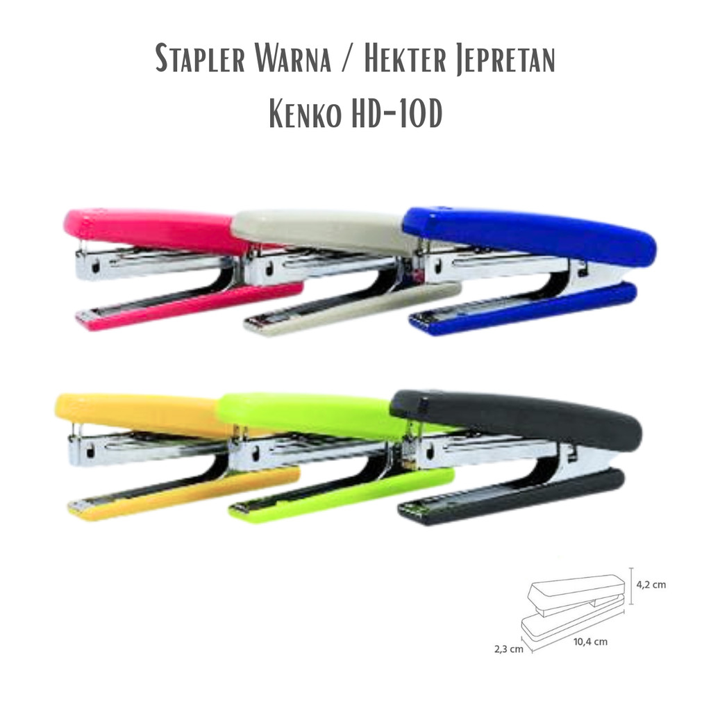 

Kenko Stapler - Hekter Jepretan Staples HD-10D No.10