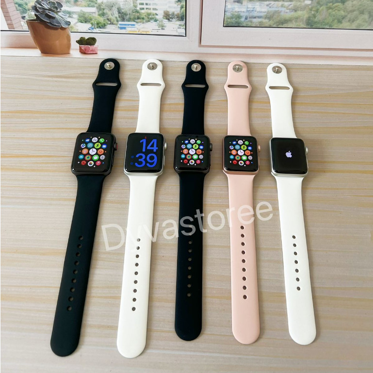 Apple Watch/iWatch Series 3/S3 38MM/42MM Second 100%Original  Fullset Bergaransi Ex internasional