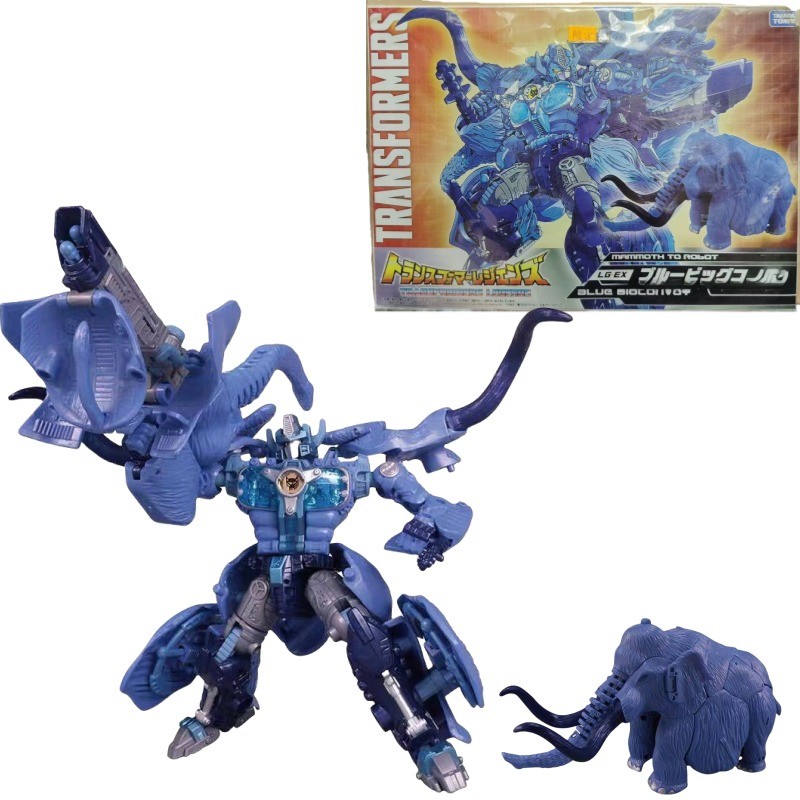 In Stock TAKARA TOMY Transformers Toys LG EX Limited Beast Wars BW Blue Mammoth Optimus Prime Transf