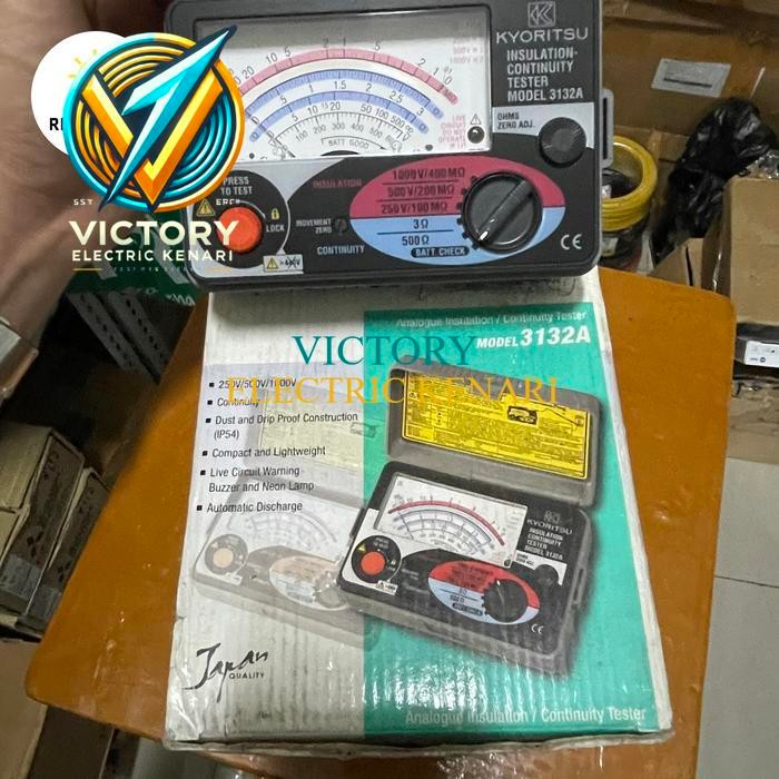Insulation tester analog / insulation tester kyoritsu 3132A