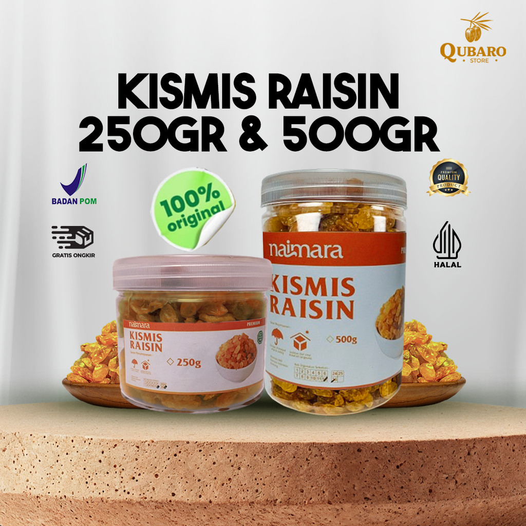

Kismis Raisin 250gr - 500gr || Kismis Asam Manis || Kismis Oleh-oleh haji