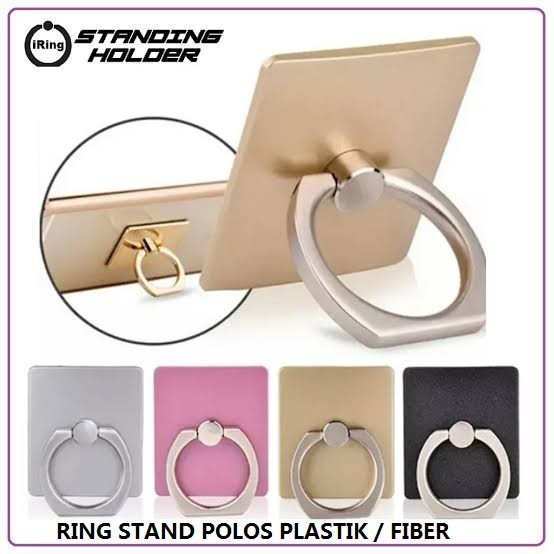 RING STAND POLOS FIBER / PLASTIK