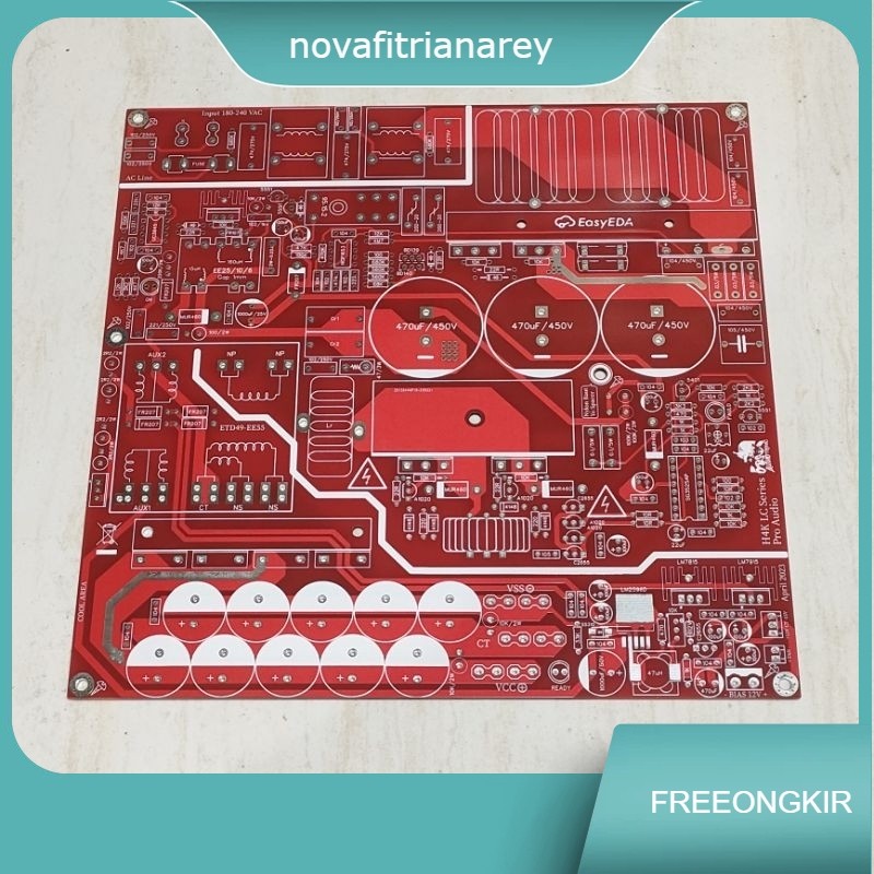 PCB SMPS LC Resonant PFC 4k++ for Audio Power Supply