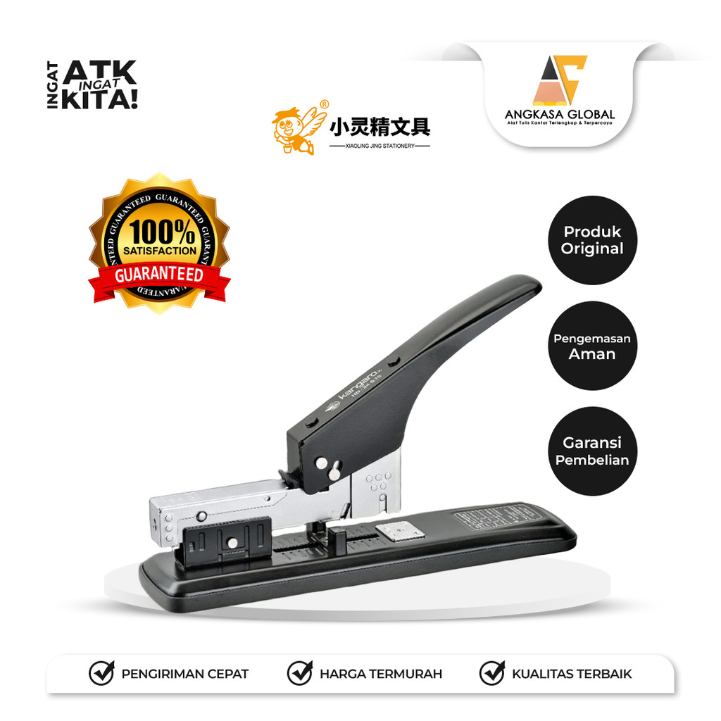 

KANGARO STAPLER JILID/ HEAVY DUTY STAPLER HD 24S10 (1PC)