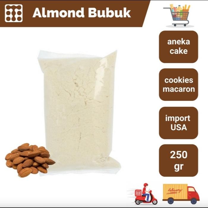 

[[Promo]] Bubuk Almond untuk Berbagai Kebutuhan Anda - Powder - 250 GR