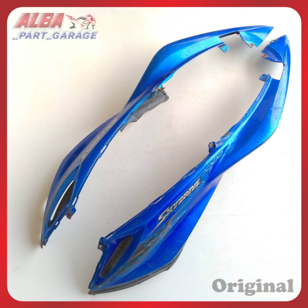 BODI BELAKANG SUZUKI SKYDRIVE WARNA BIRU BODY BELAKANG BODY SKYDRIVE SEKEN ORIGINAL/SECOND ORI