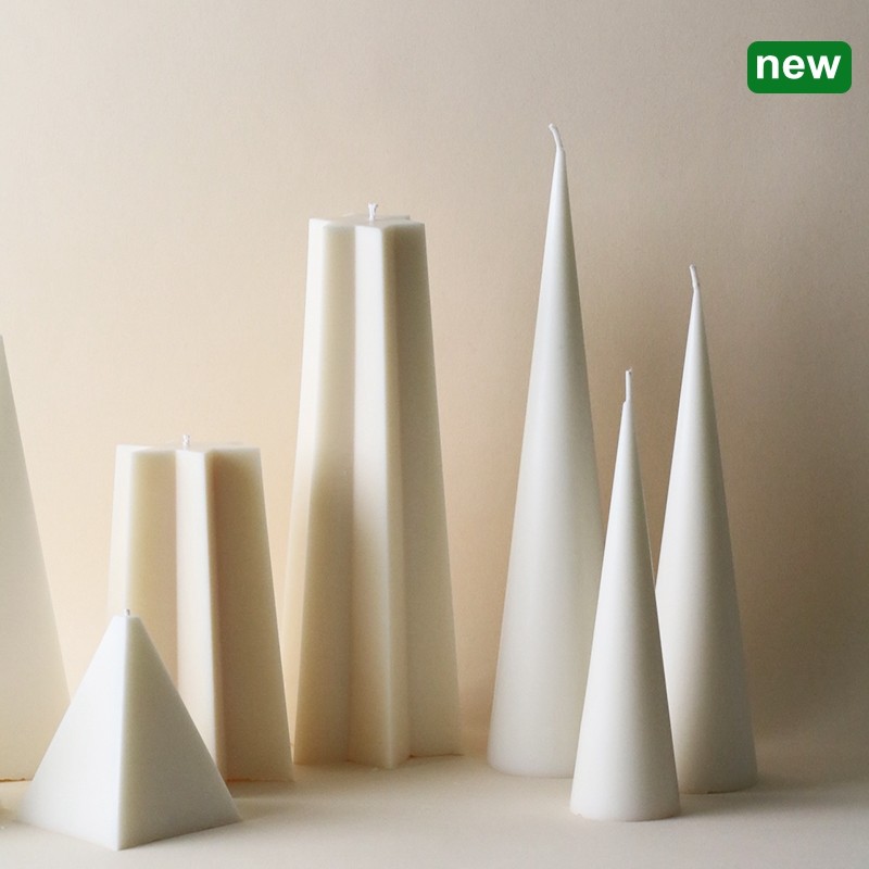 

Spire Cone Candle Molds Conjoined Star Plastic Moulds Pyramid and Many Other Large Plastic Candle Molds Plastic Molds