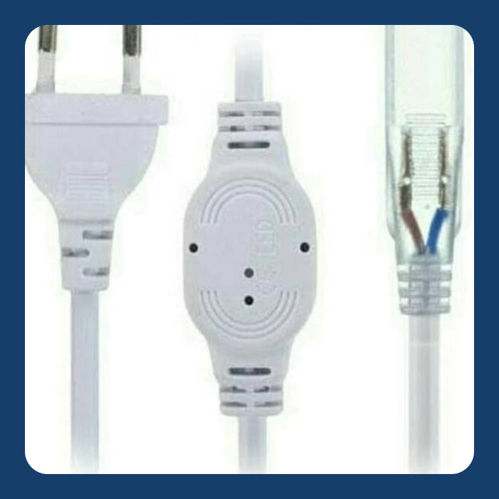 New soket lampu led strip smd 5050, colokan led strip, driver led strip