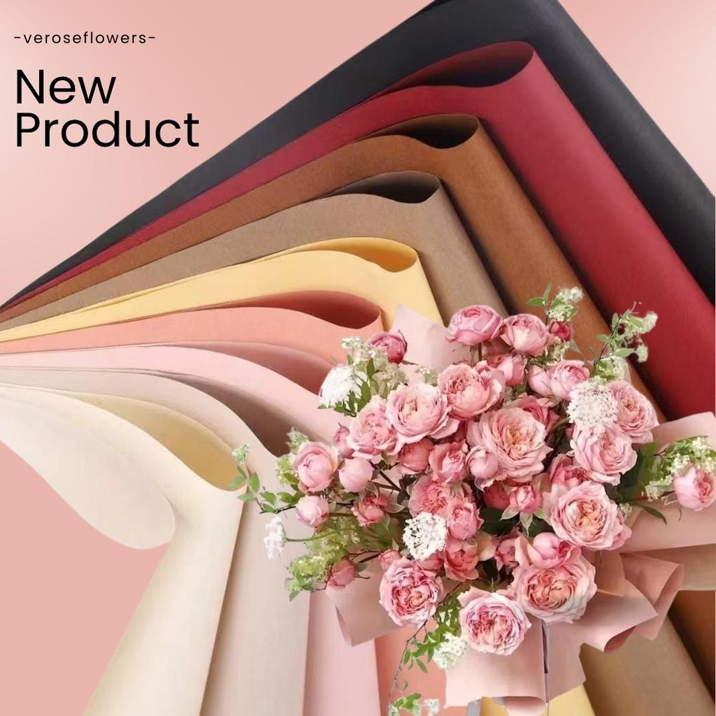 

Kertas Bunga Cellophane Paper Grosir Wrapping Paper Kertas Buket Waterproof Premium 45cm x 57cm