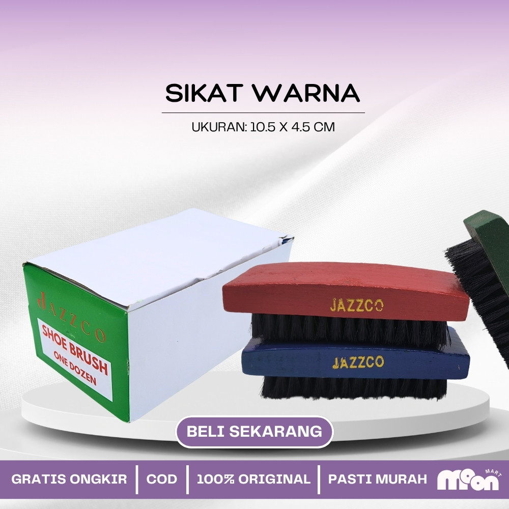 1 Box (12 Pcs) SIKAT SEMIR SEPATU JAZZCO BC-428 - SIKAT SEPATU