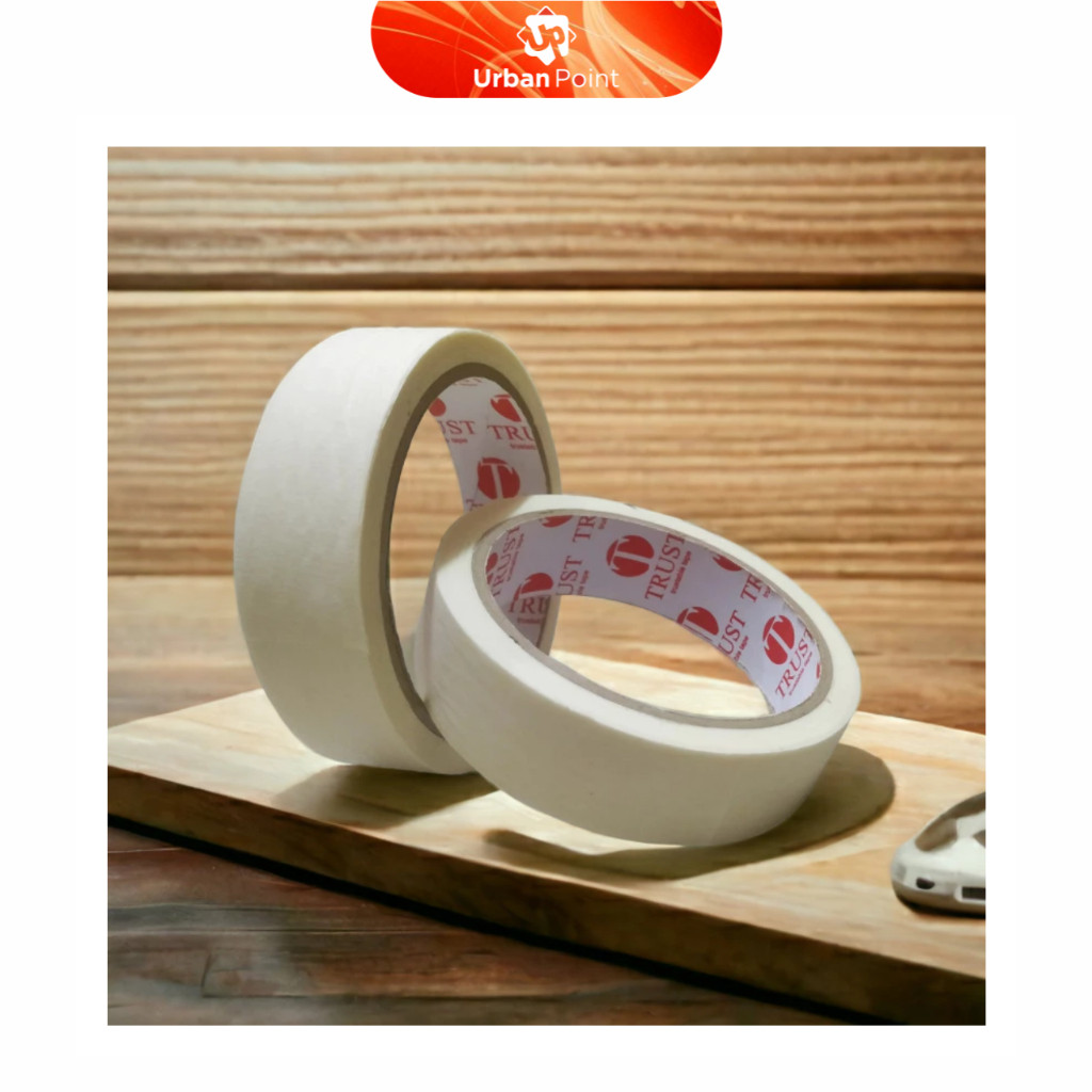 

Double Tape – Lakban Dua Sisi Super Lengket | Serbaguna untuk Rumah & Kerajinan (1 Roll)