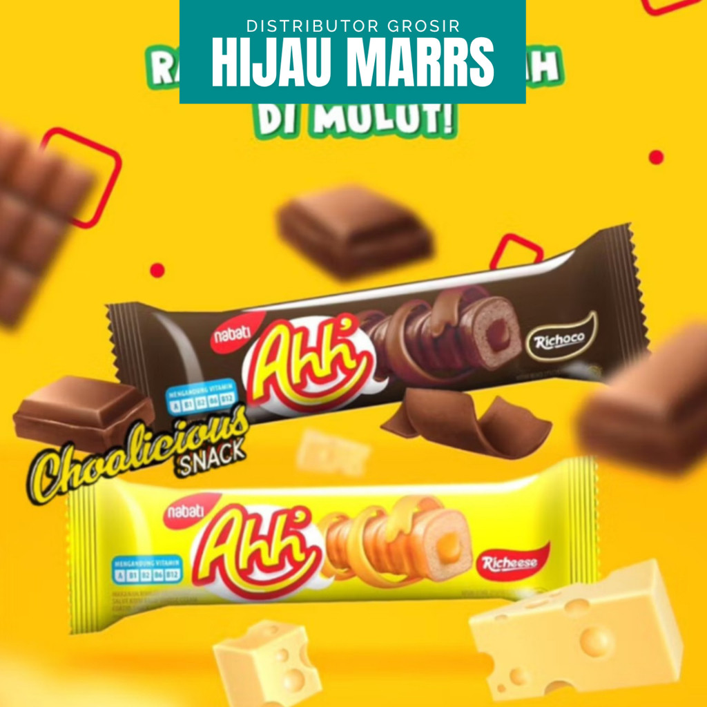 

HM ~ 1 Sachet Nabati AHH - Snack /Cemilan / Makanan Ringan 5gr.