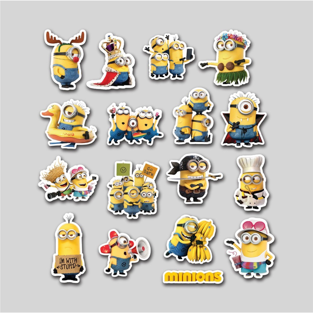 

STICKER PACK MINION DESPICABLE ME | STICKER TUMBLR TERLARIS