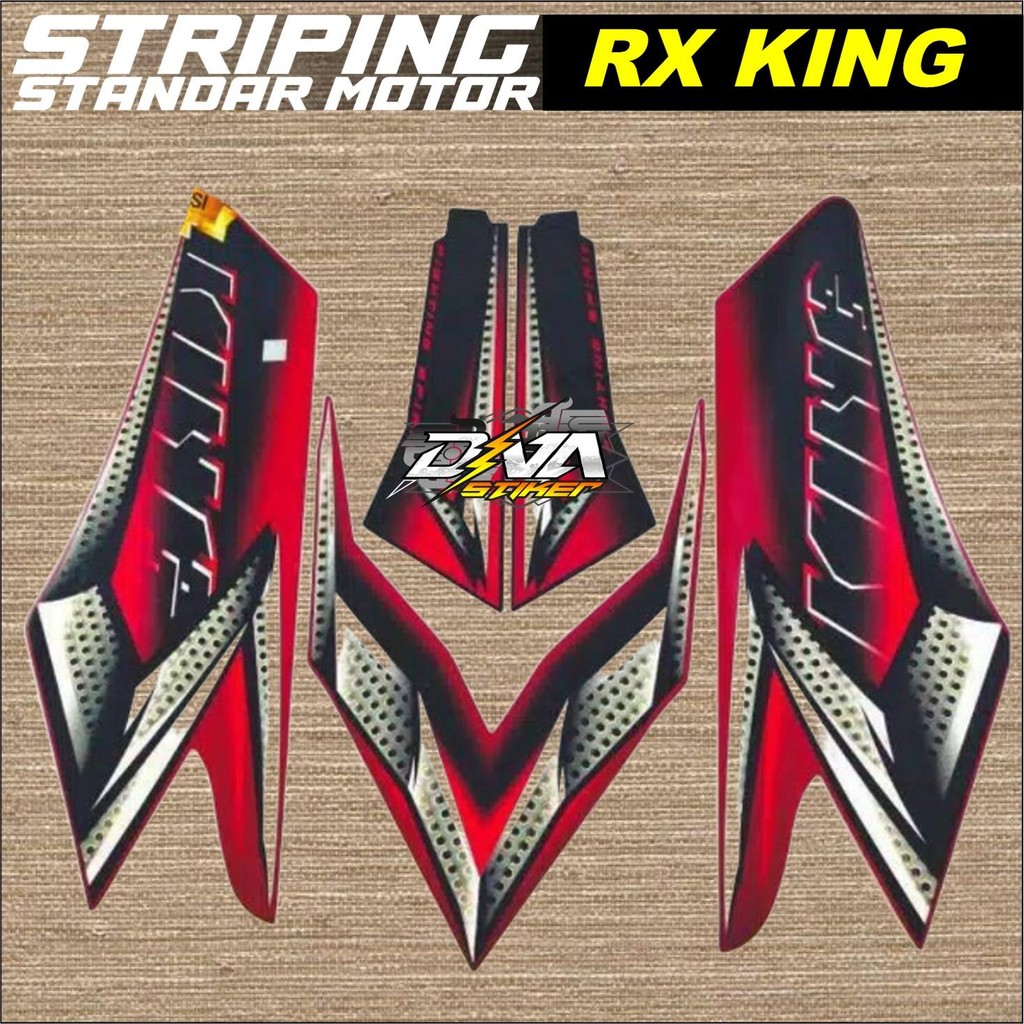Stiker Standar Yamaha RX King 2008 - List Stiker Standar RX KING 2008 Striping Standar RX KING 2008