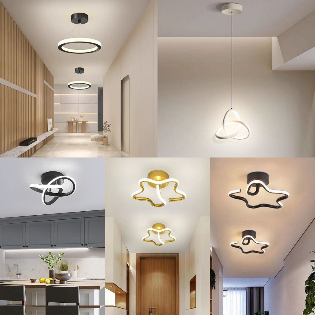 Lampu Plafon Lampu Hias Plafon Lampu Hias Plafon Premium Minimalis LED Modern Ceiling Lampu Plafon R