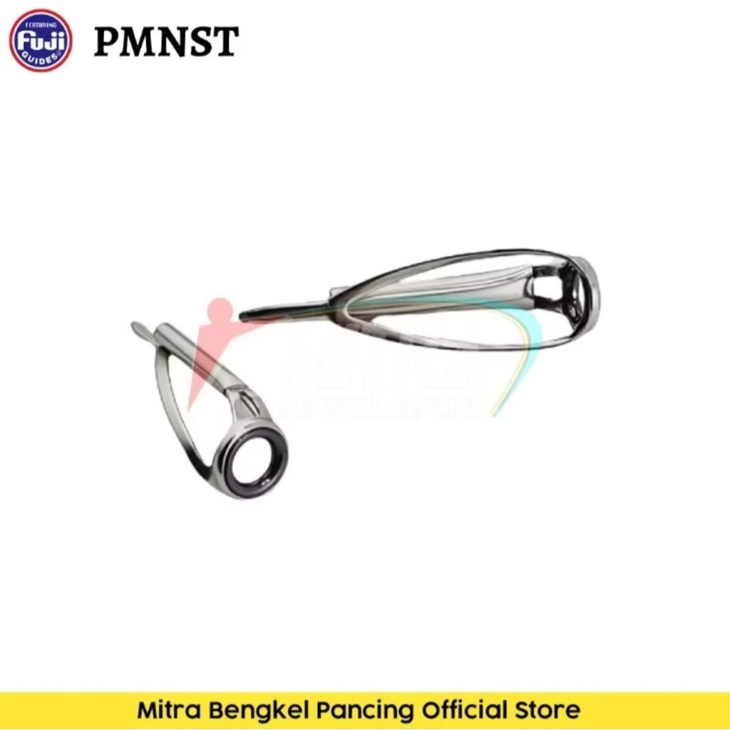 Ring Guide Fuji PMNST 6 SIC Tip Top Chrome 1Pcs Cincin Joran Original Japan