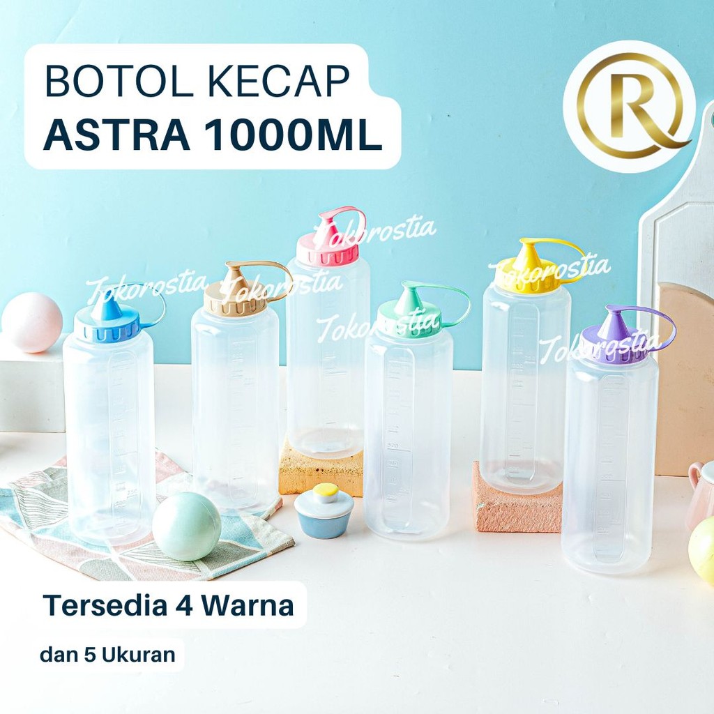 Botol Kecap Astra 1000ml Plastik Viola
