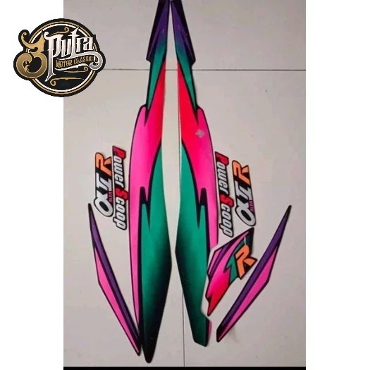 Striping Stiker Yamaha Alfa 1996