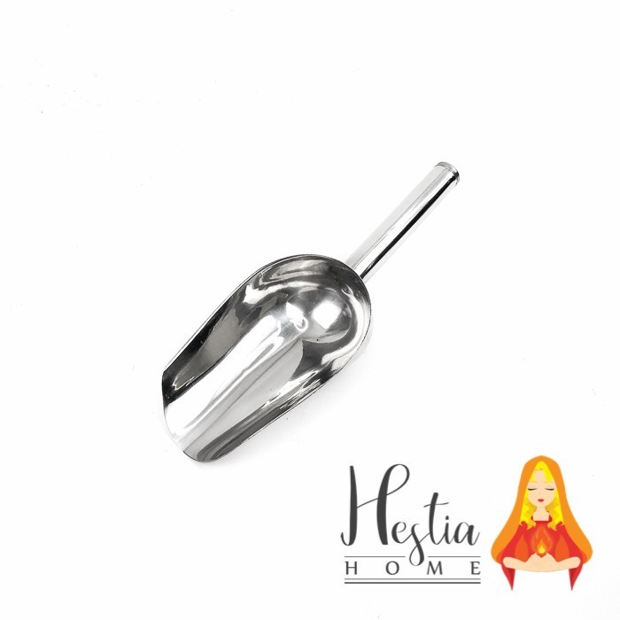 Sendok Sekop Skop Es Batu Serok Tepung Stainless Steel Kecil