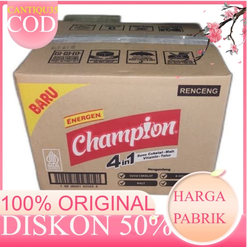 

HARGA PABRIK SUSU CHAMPION 1 DUS 120 SACHET