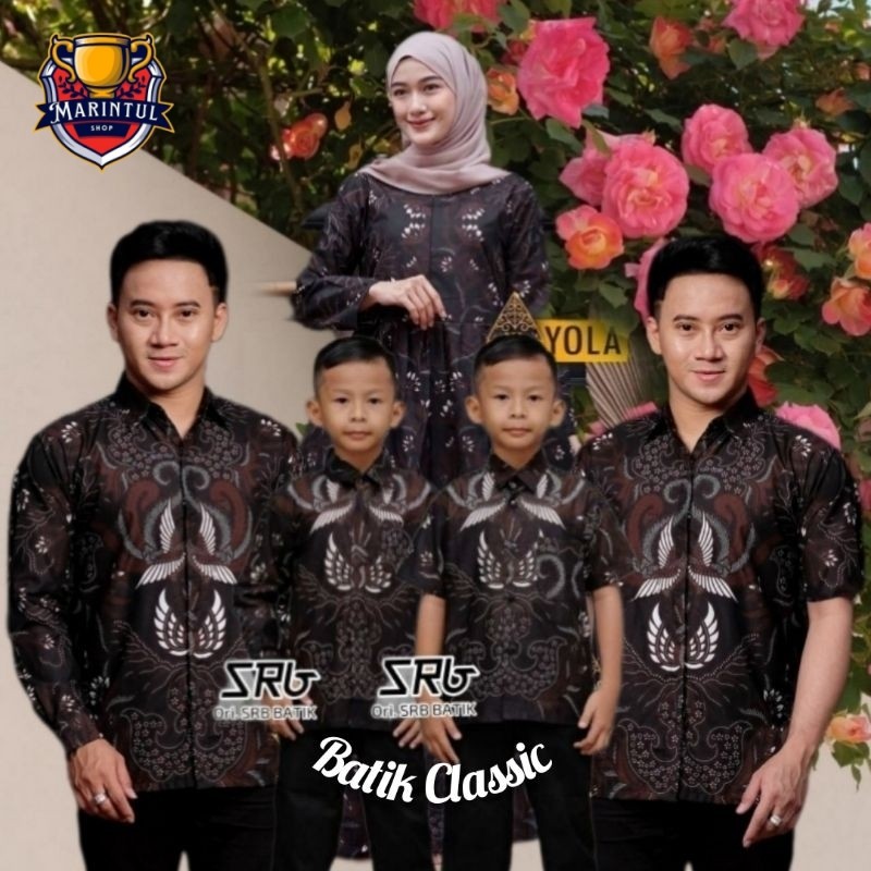 NEW COD BAJU BATIK COUPLE KELUARGA~COUPLE AYAH IBU DAN ANAK LAKI LAKI ~COUPLE BATIK PASANGAN SUAMI I