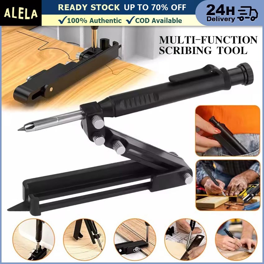

Pensil Contour Gauge Multifungsi Alat Pengukur Kontur Lipat Pemasangan Sudut Ubin Keramik Kayu Contour Profile Copy Gauge Duplicator Tools