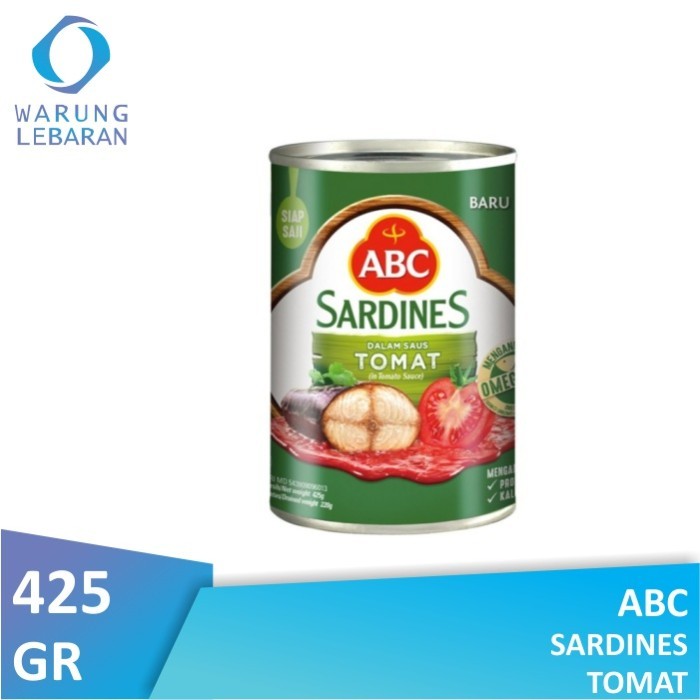 

ABC Sardines Kaleng Tomat 425gr