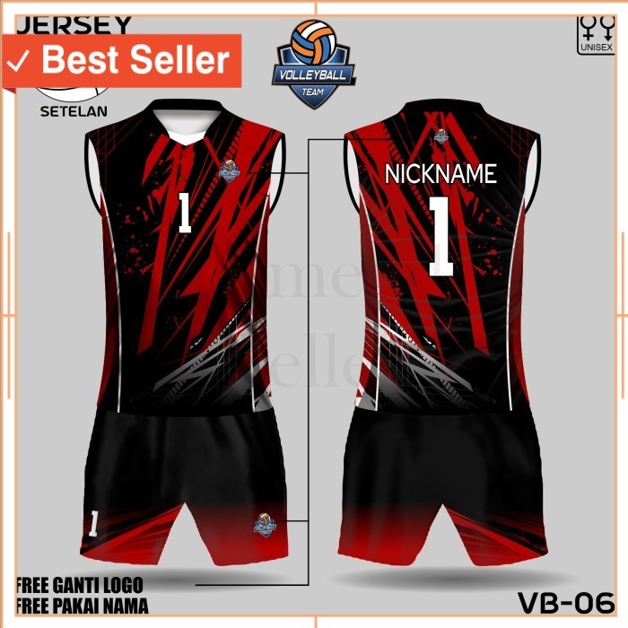 Setelan Olahraga Lari Badminton Senam Zumba Style Keren Murah /Setelan jersey voly singlet kaos voll