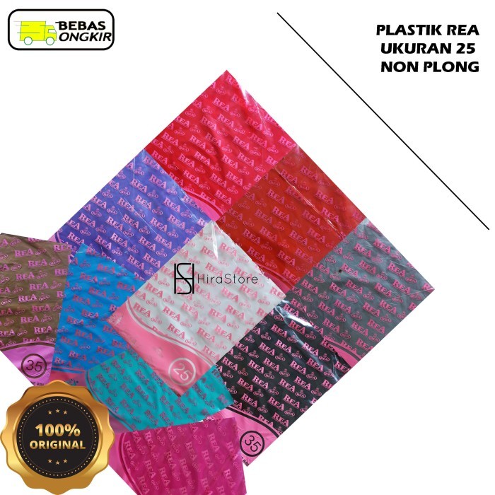 

Plastik olshop / plastik packing / plastik online / plastik rea 35x50 - Merah