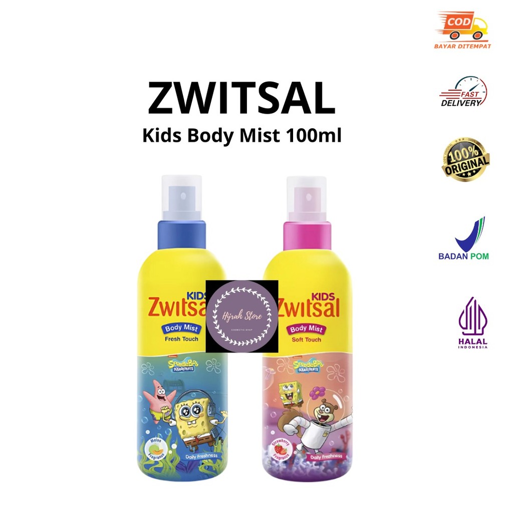 Zwitsal Kids Body Mist Series