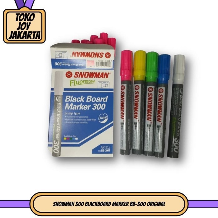 

Snowman 300 Blackboard Marker BB-300 ORIGINAL