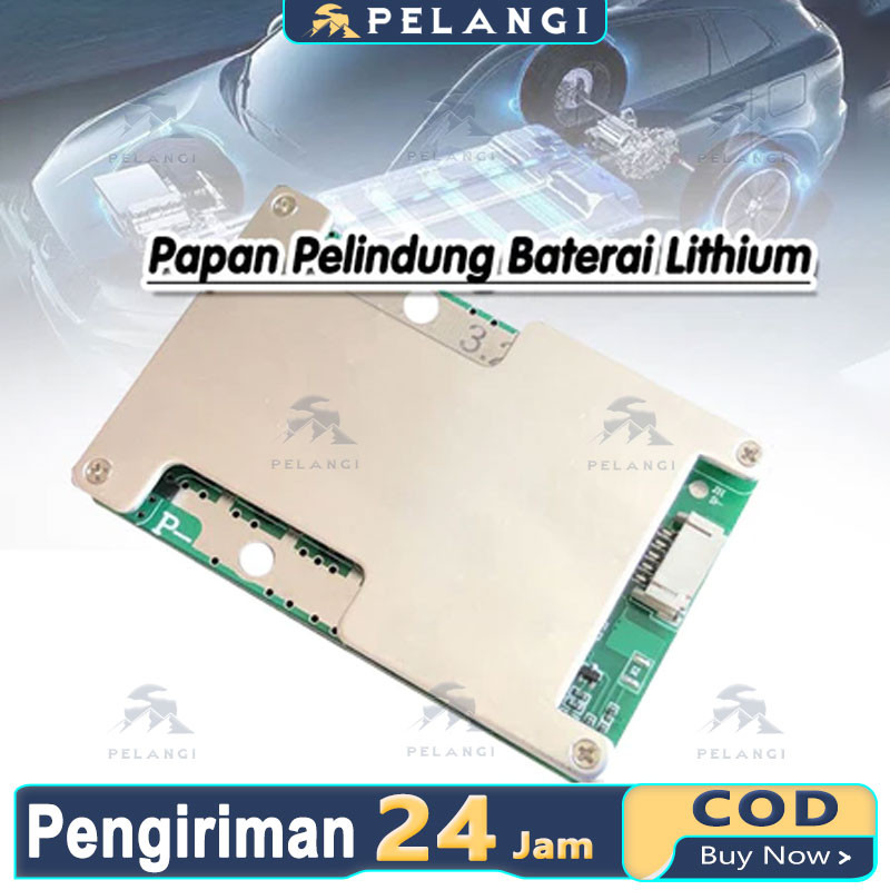 Module BMS 4S 100A 12V Lifepo4 3.2V Common Port BMS 100A
