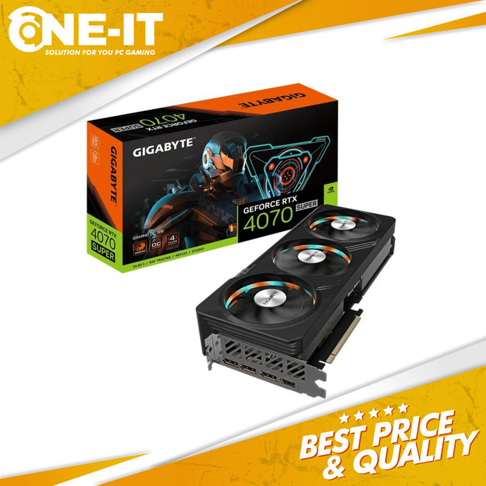 VGA Gigabyte GeForce RTX 4070 SUPER GAMING OC 12G 12GB GDDR6