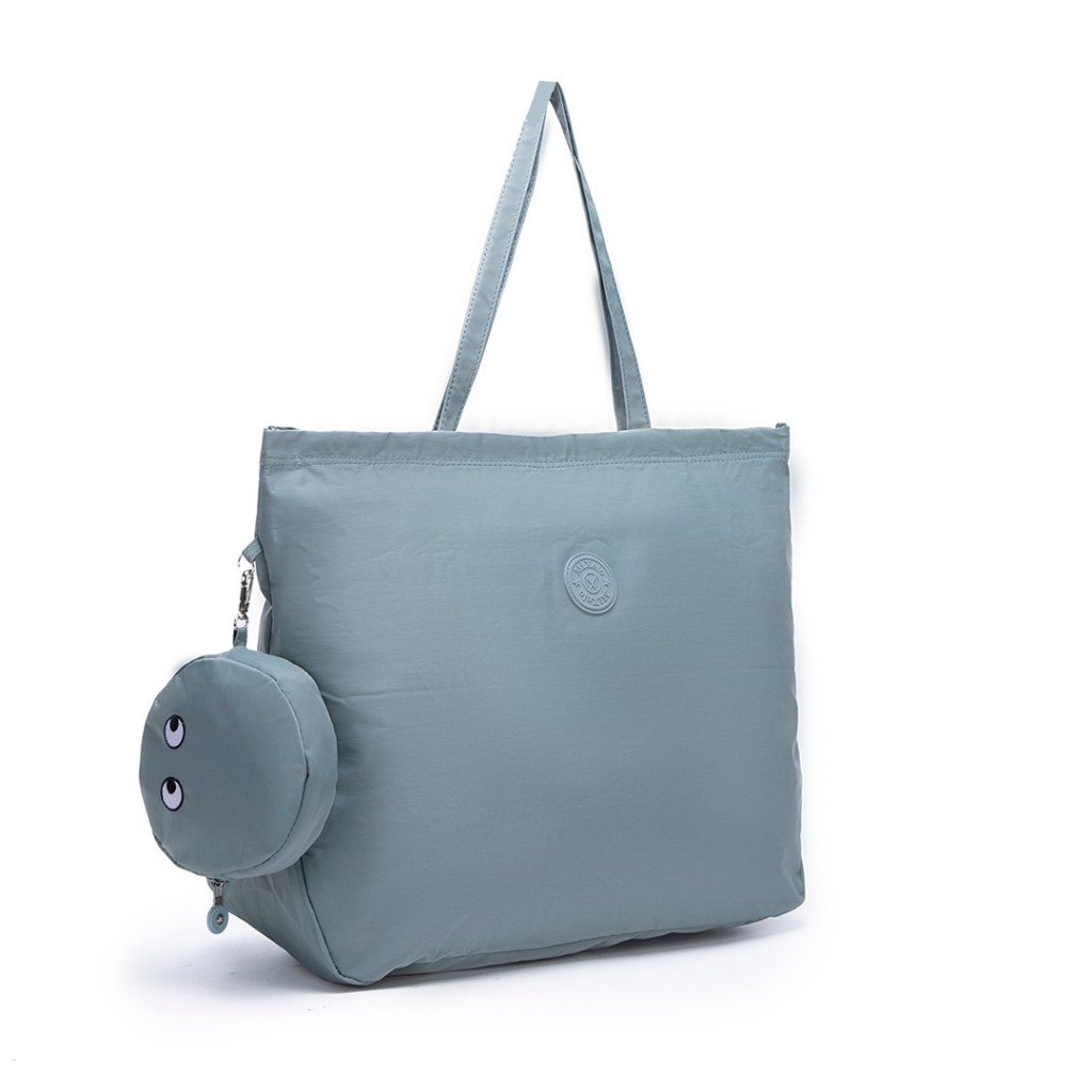 Tas Wanita Tote Bag Bahan Nylon Waterproof Mixelo 89057