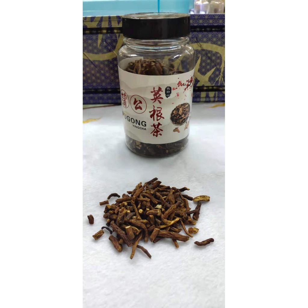 

Teh Akar dandelion kering / pu gong ying /蒲公英根茶 100 gram