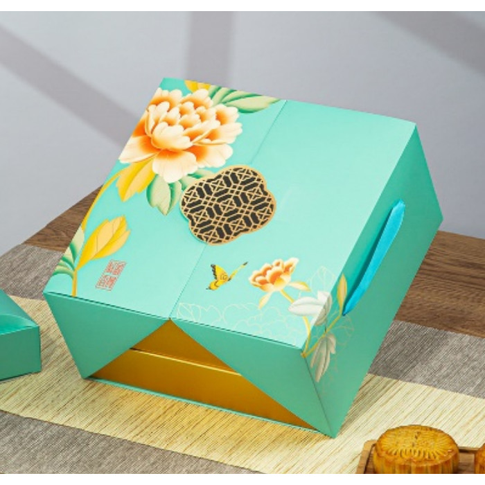 

Kotak Mooncake Packaging Mooncake Kotak kue Bulan Souvenir Box 023