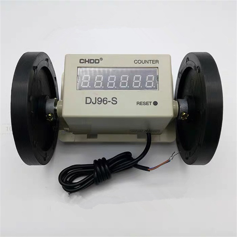 Meter Counter DJ96-S Length Meter Textile Fabric Counter Digital Counter DC 12V/DC24V/AC110V/AC 220V