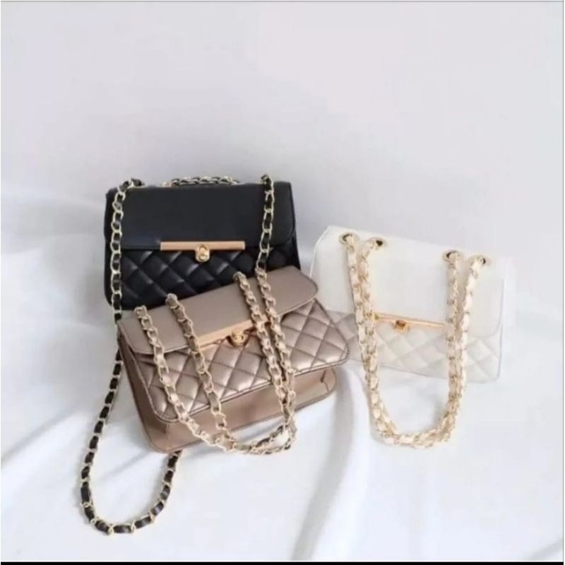 TAS SELEMPANG WANITA TALI RANTE VIOLA TS-5