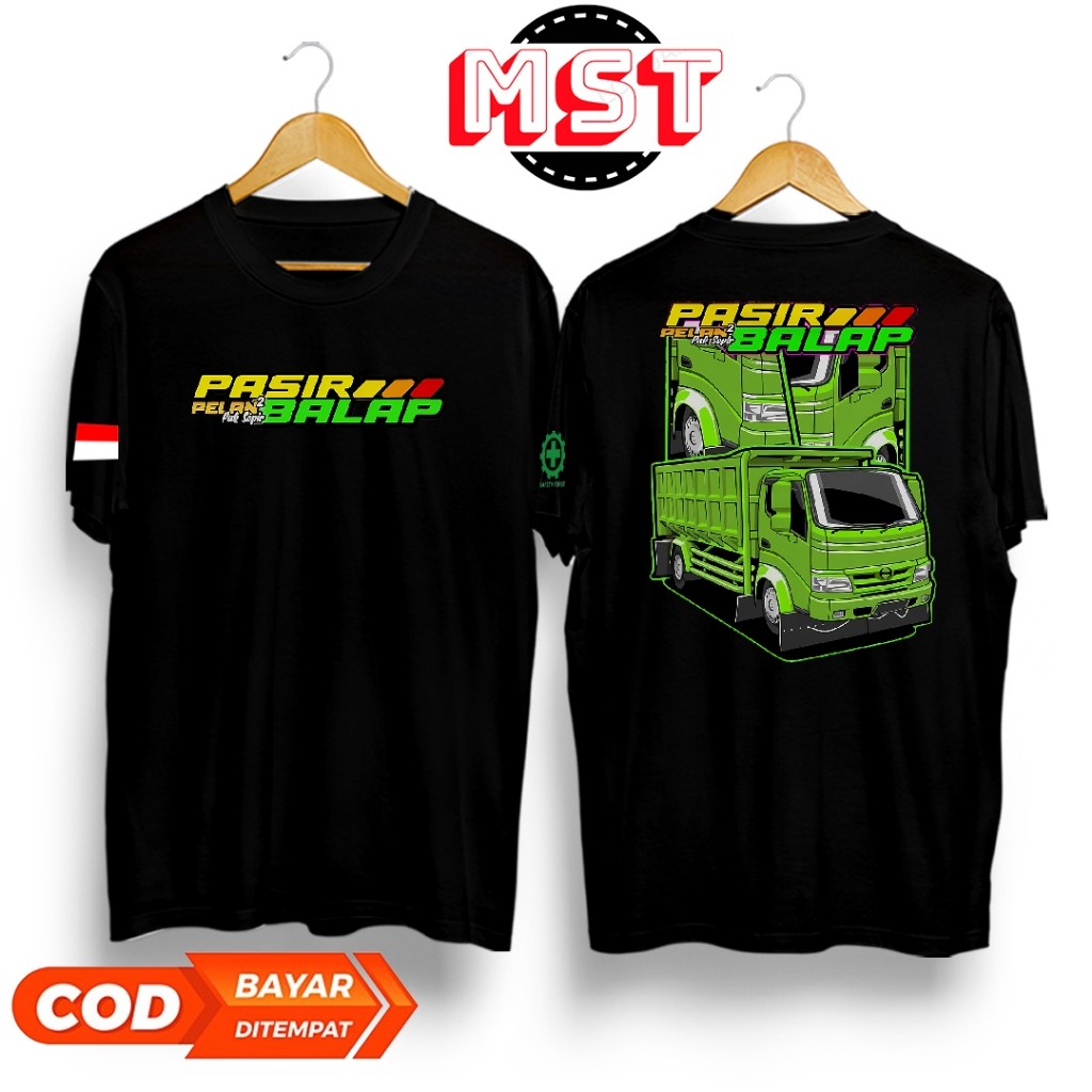 KAOS TRUK PASIR BALAP - BAJU DRIVER TRUK - KAOS MURAH - KAOS PREMIUM - KAOS TERBARU - KAOS VIRAL - K