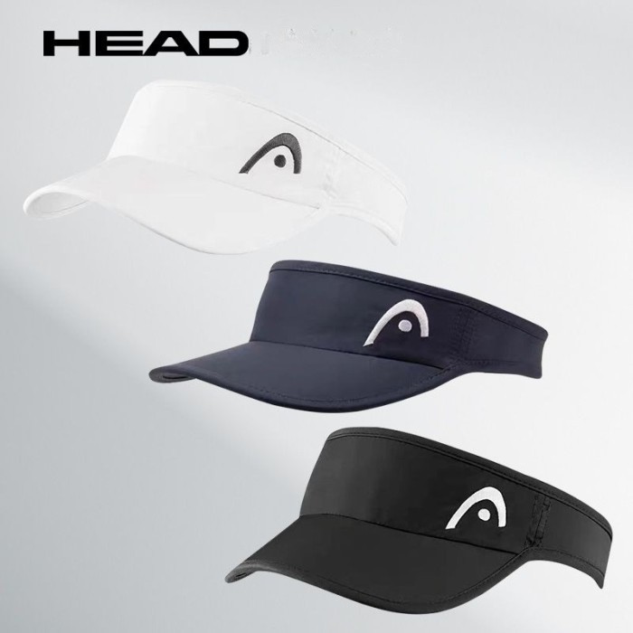 HEAD Pro Player Woman Tennis Visor Cap - Topi Visor Tennis Wanita Outdoor Sport Unisex