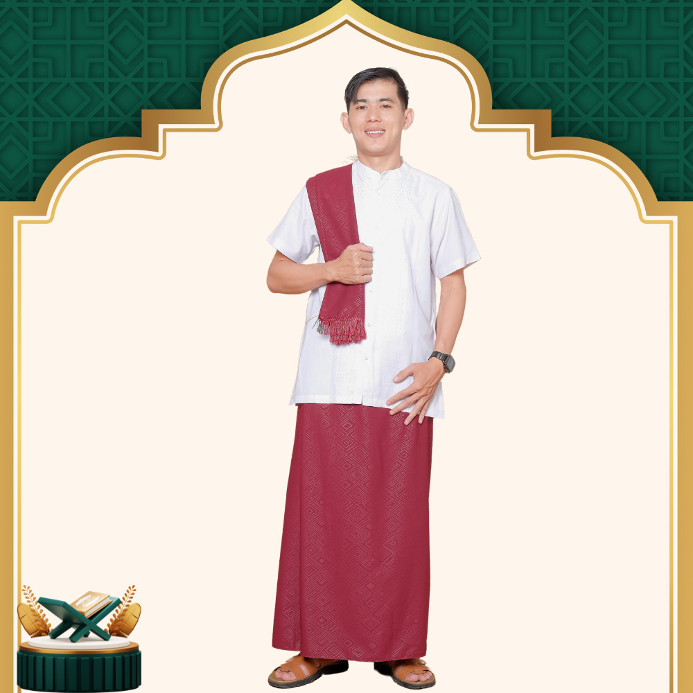 Kindstudio - Sarung Instan Dewasa Premium / Sarung Rok Dewasa / Sarung Polos Dewasa / Gratis Sablon 