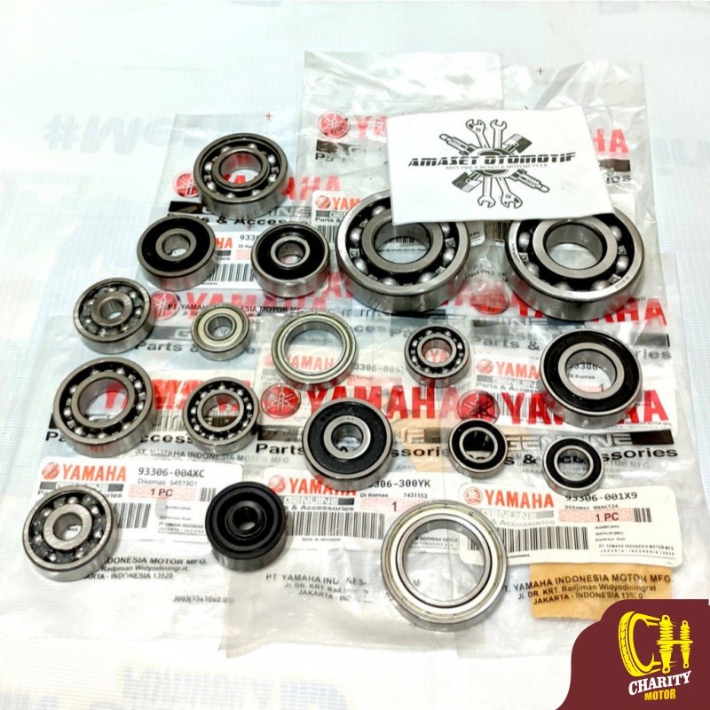 Paket Bearing Komplit Mesin Kruk As Rasio Jupiter MX 135 Jupiter MX 150
