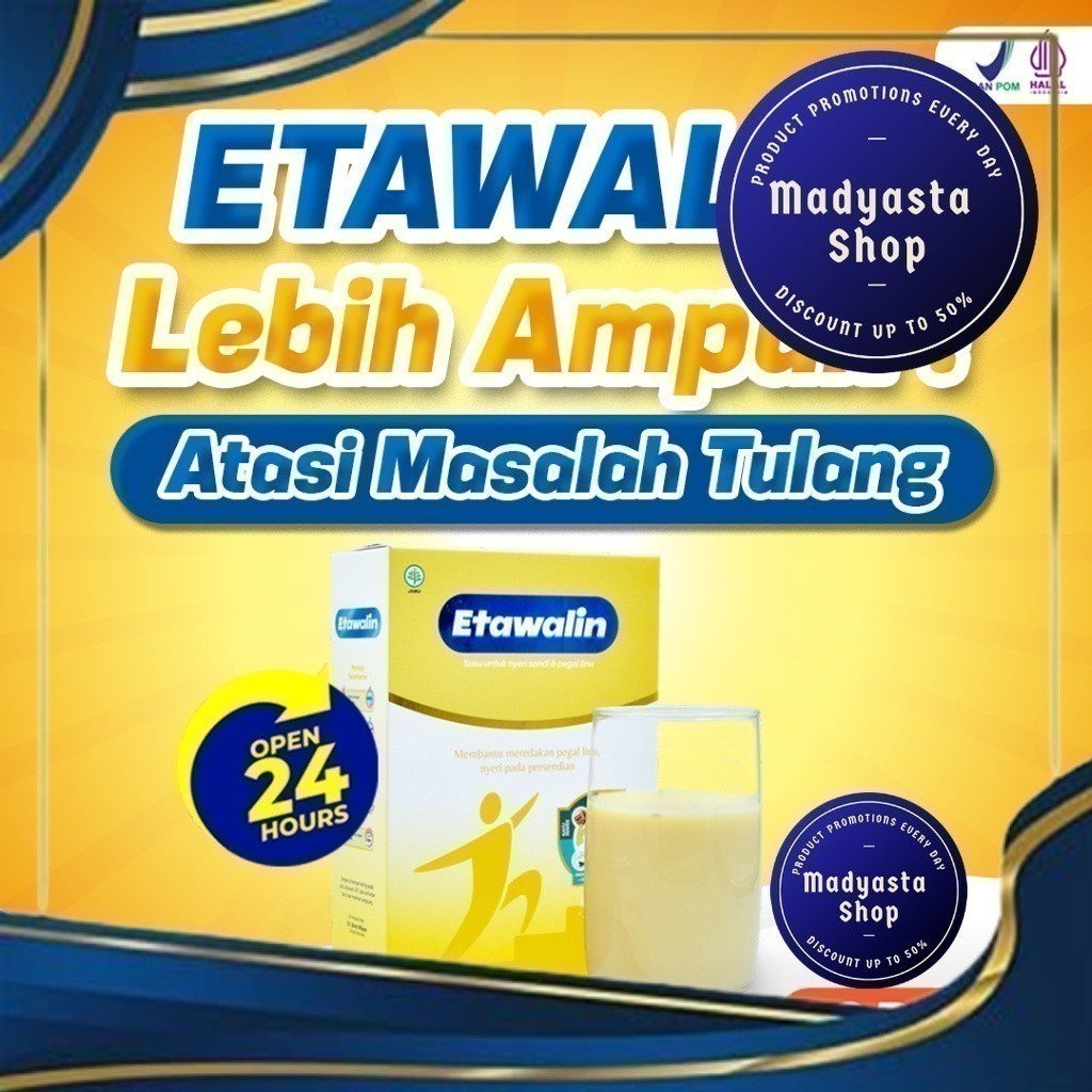 

Big Flashsale Etawalin SUSU KAMBING Obat Tulang dan Sendi Ettaawwaaliin|Lin - Susu Terapi No.1 Di Indonesia 100% Original FREE COD
