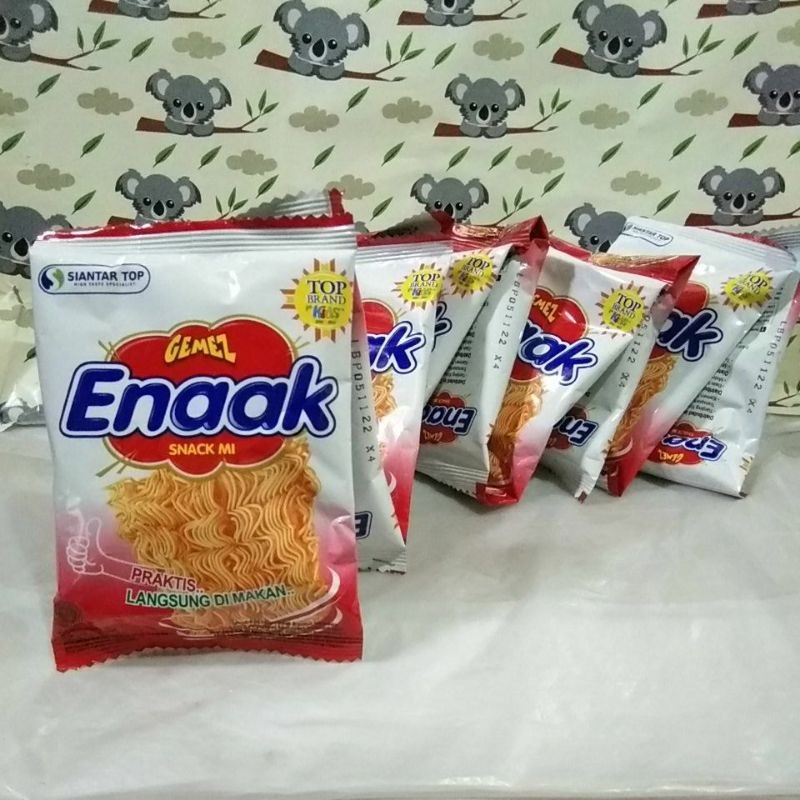 

gemez enaak makanan ringan mi berat bersih 1 pcs@17gr