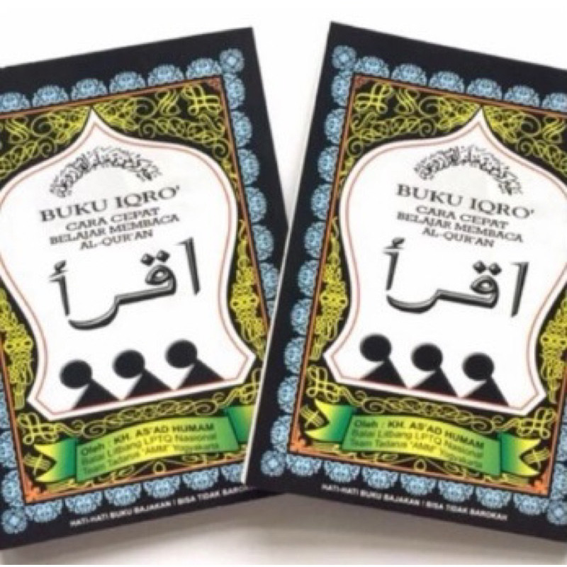 HARGA GROSIR BUKU IQRA BESAR / BUKU IQRO ANAK